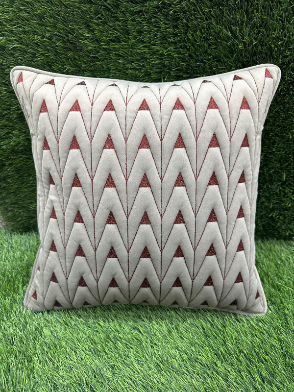 CUSHION COVERS EMBROIDERY SET OF 5 PCS