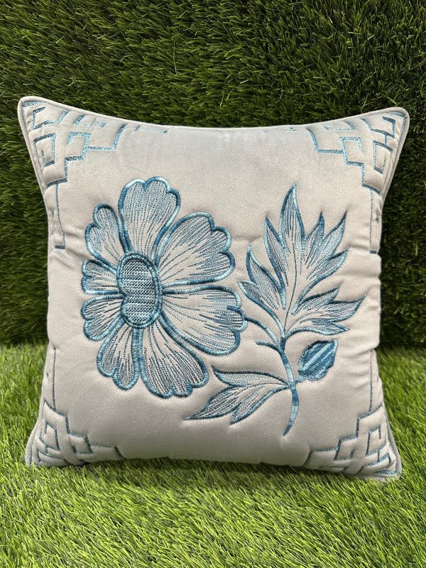 CUSHION COVER EMBROIDERY SET OF 5 PCS