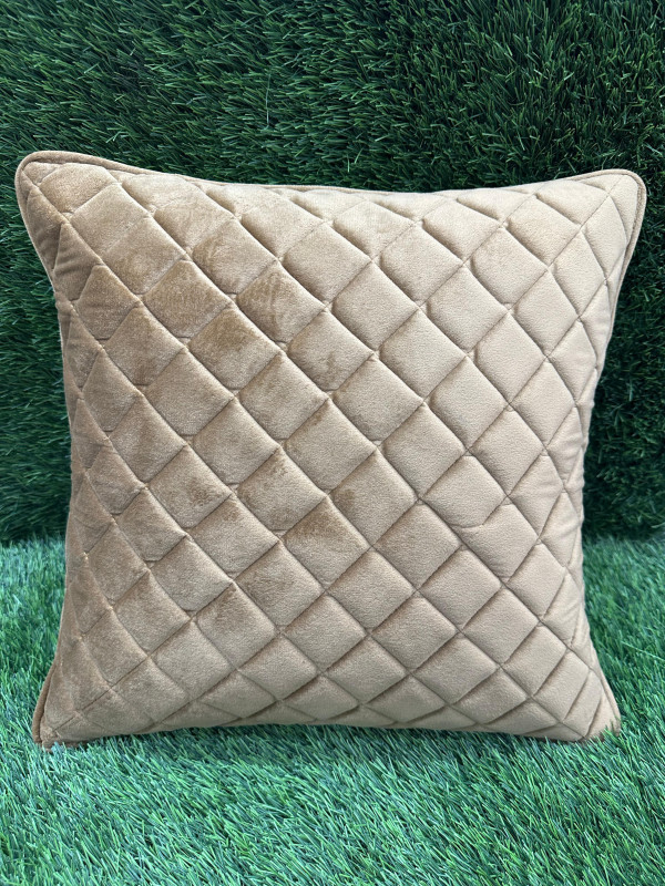 CUSHION COVERS CULTED SOLID SET OF 5 PCS