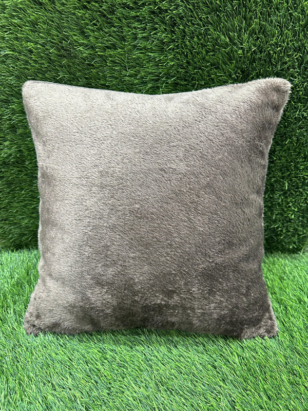 CUSHION COVERS RABBIT FUR SET OF 5 PCS